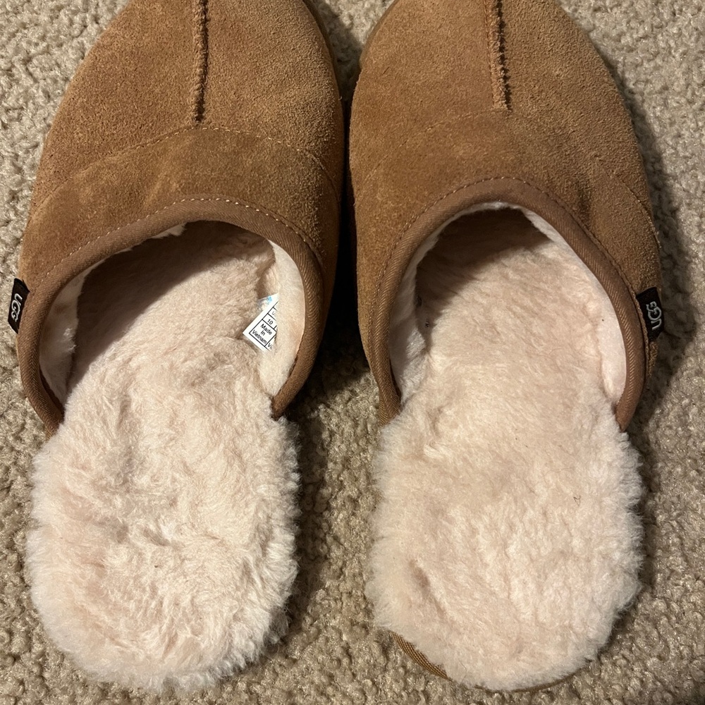 UGG Men’s Scuff Backless Slippers NEW no box or tags.